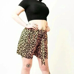 Simply Southern Cheetah Leopard Print Baggy Shorts